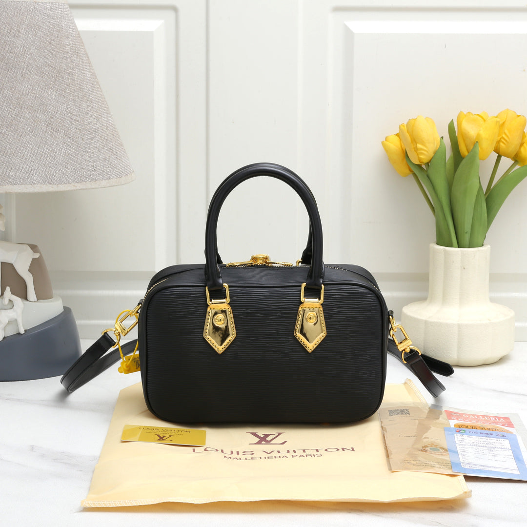 Louis Vuitton LV Trend Tote Bag Black 26x10x16cm