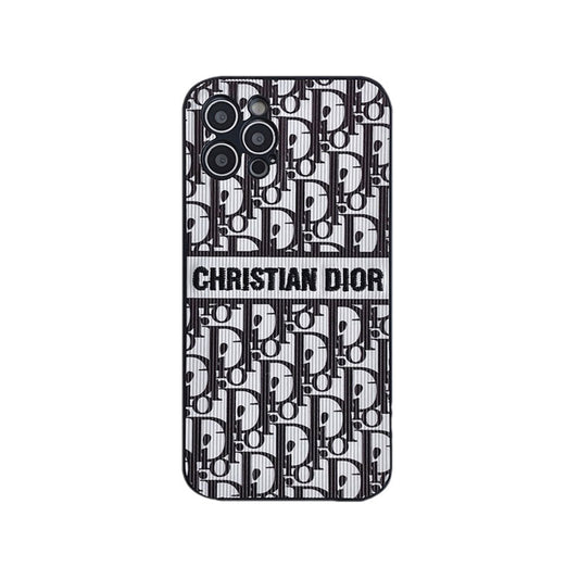 WHITE CD IPHONE CASE